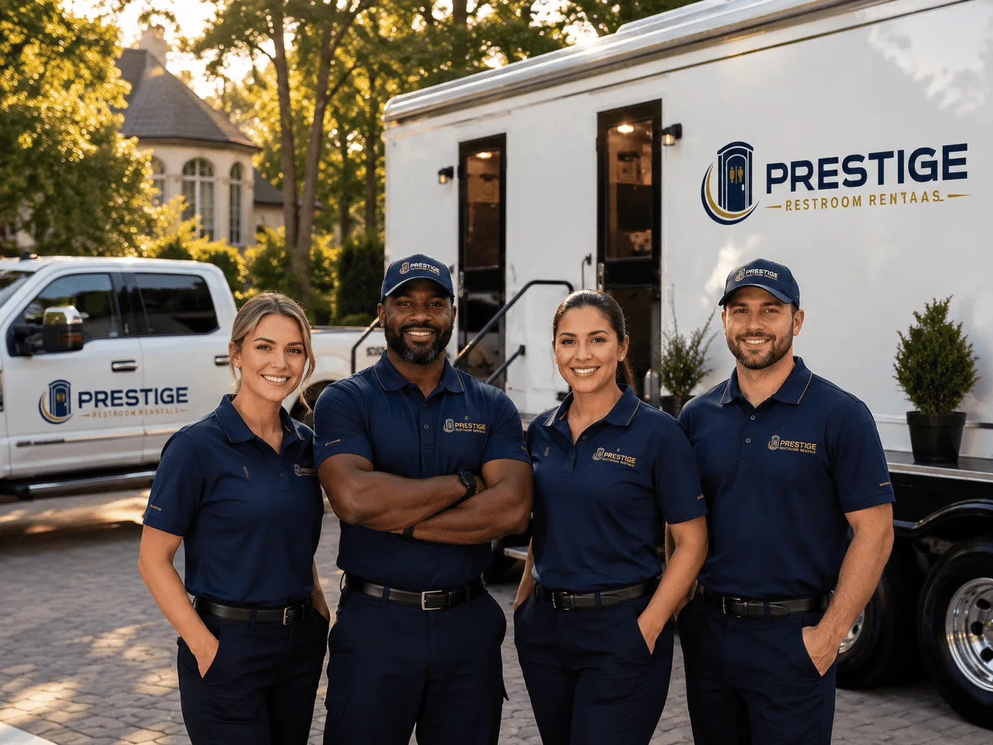 Trusted Luxury Portable Restrooms company in Lejunior, KY